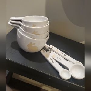 Easter Measuring Cup and Spoon Set